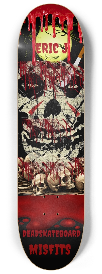 ERIC J PRO DEADSKATEBOARD MISFITS