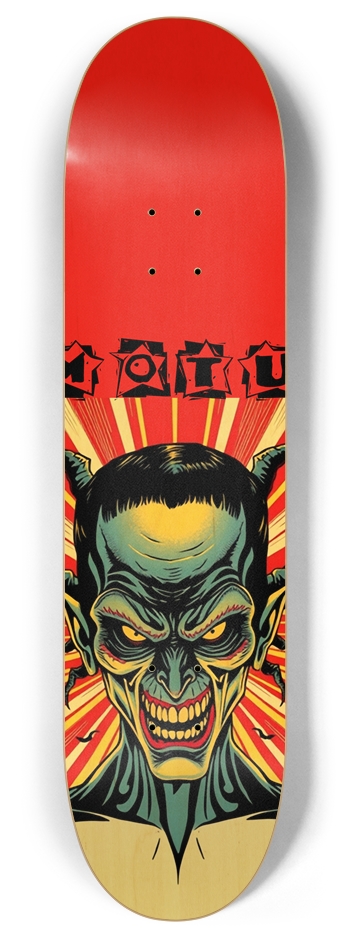 MOTU NIGHTMARE SKITZ K DECK 02 8 Inch Skateboard Deck