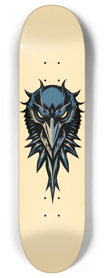 MOTU KROW CROW CROWE DIG 01 CREAM VERSION 8 Inch Skateboard Deck
