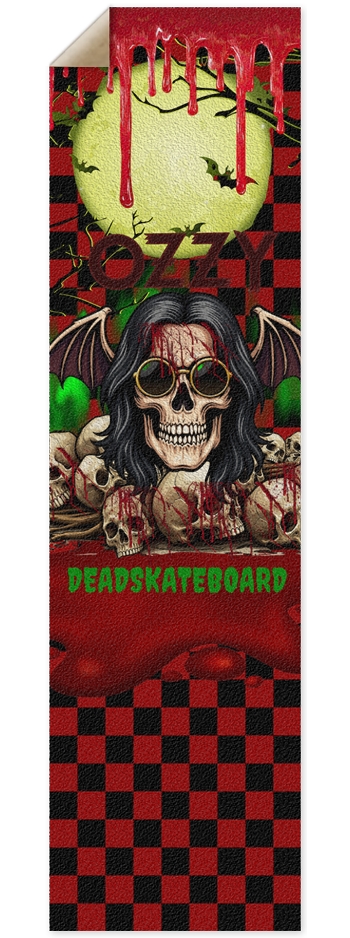 DEADSKATEBOARD OZZY GRIPTAPE 9 x 33 Inch Griptape