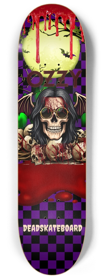 DEADSKATEBOARD OZZY 8-1/4 Skateboard Deck
