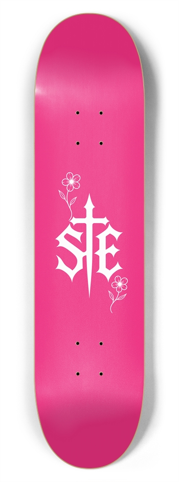 S.E. Floral - Pink / White