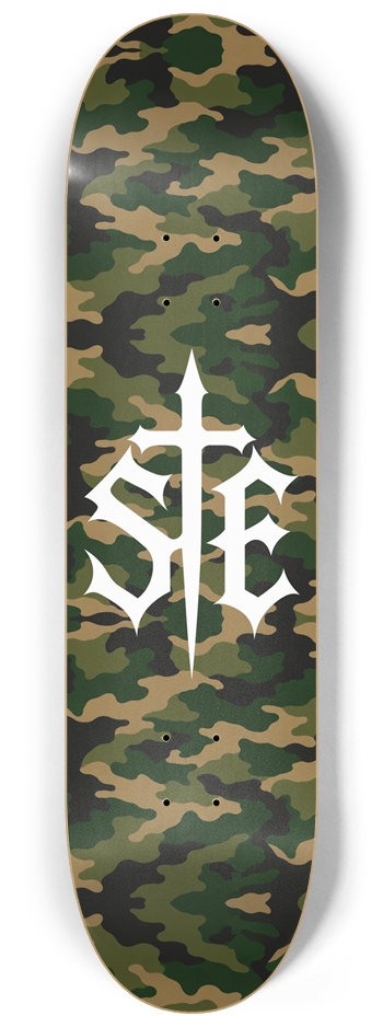 S.E. Logo — Woodland Camo