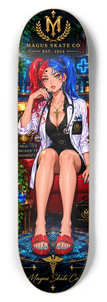 Magus Skate Co "Doctor Mage" 8-1/2 Skateboard Deck