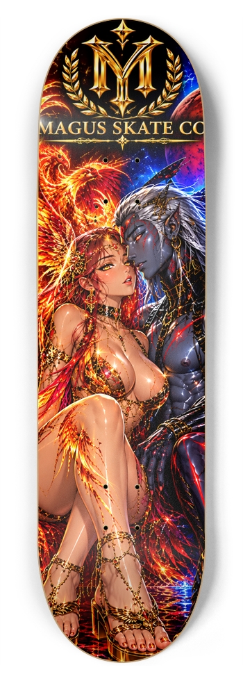 Magus Skate Co "Venus Phoenix Mage & Alien Mars Magus Romance"