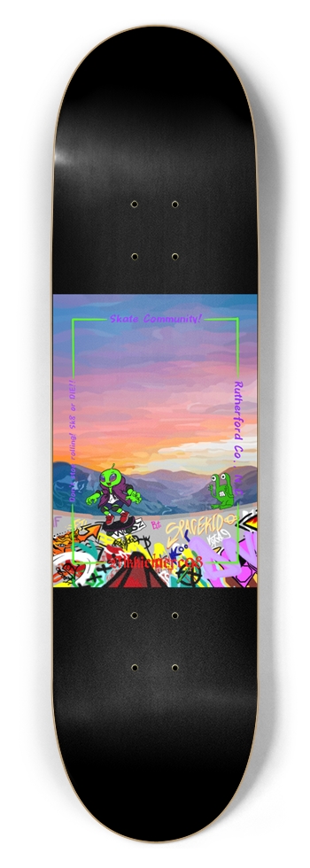Space Kid! Skate Community! 8.5