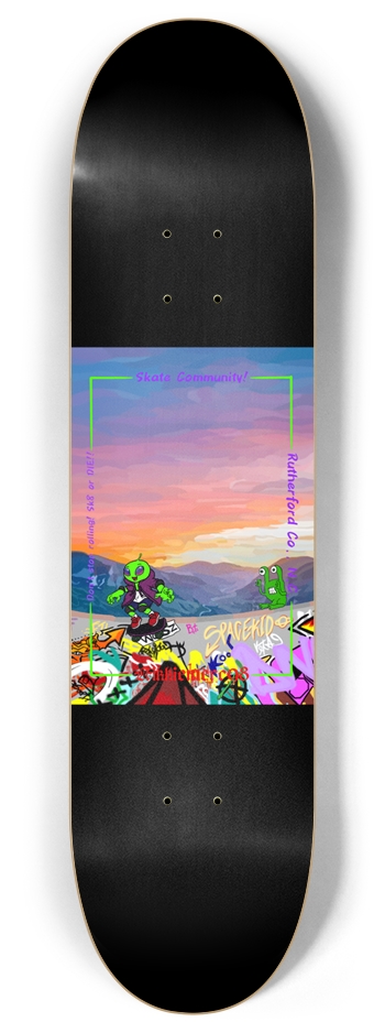 Space Kid! Skate Community! 8