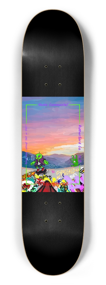 Space Kid! Skate Community! 7.5
