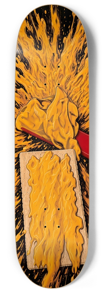 MBS Cheese & Crackers Expanded 9 Inch Skateboard
