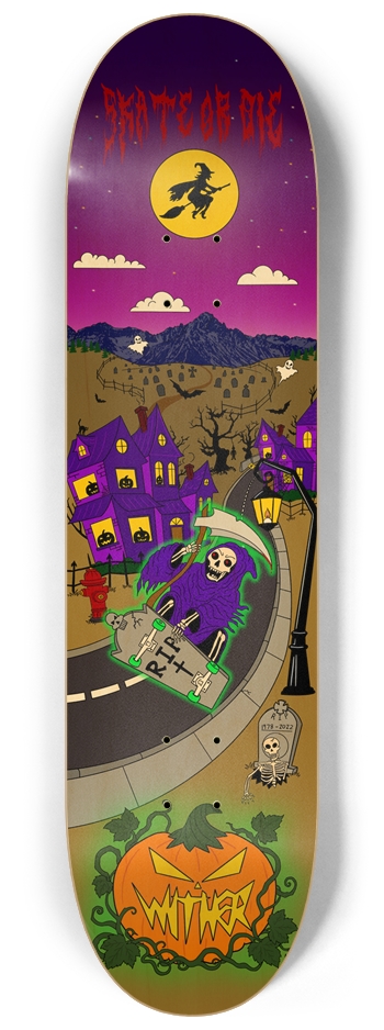 Spooky Town Deck 8.25