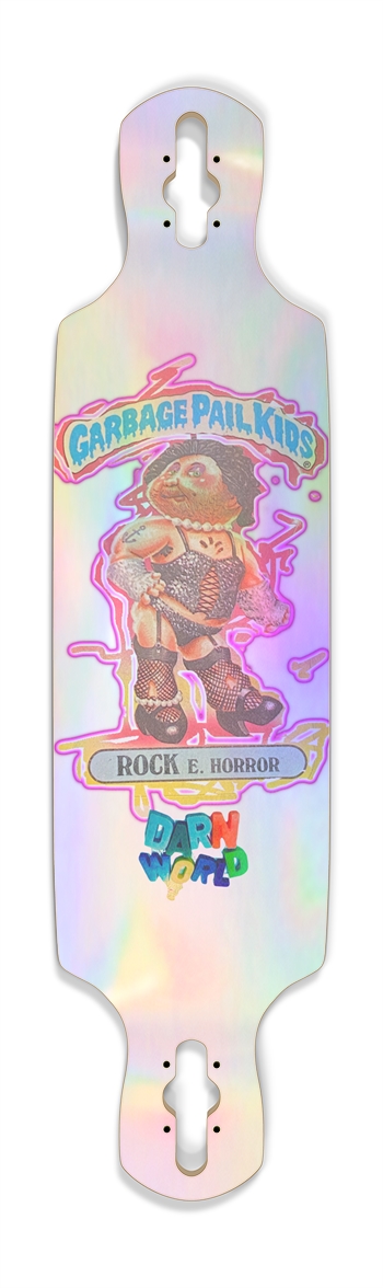 GPK ROCK E. HORROR 9” Paddle Drop Through Longboard