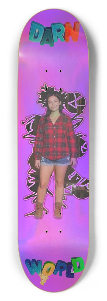 Ai Gf 8.5” Holo 8-1/2 Skateboard Deck
