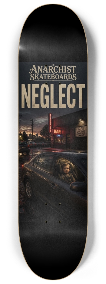 Neglect 8-1/4 Skateboard Deck