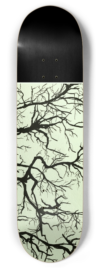 Glowing Dendrites Skateboard Twin Tail 8.375