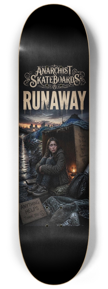 Runaway 8-1/4 Skateboard Deck