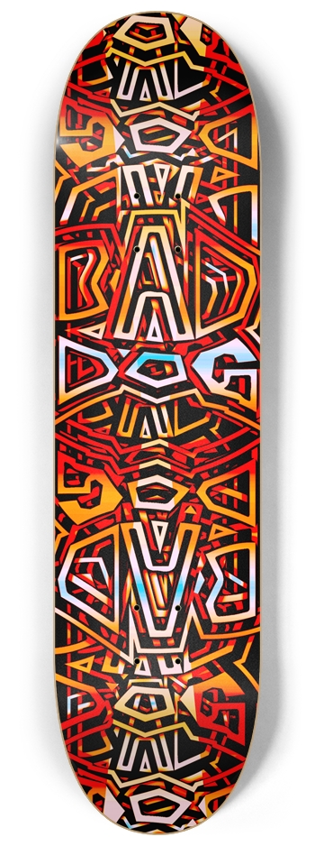 Bad Dog Groove No.4 8-1/4 Skateboard Deck