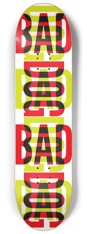 Bad Dog Crossed No.2 8-1/4 Skateboard Deck