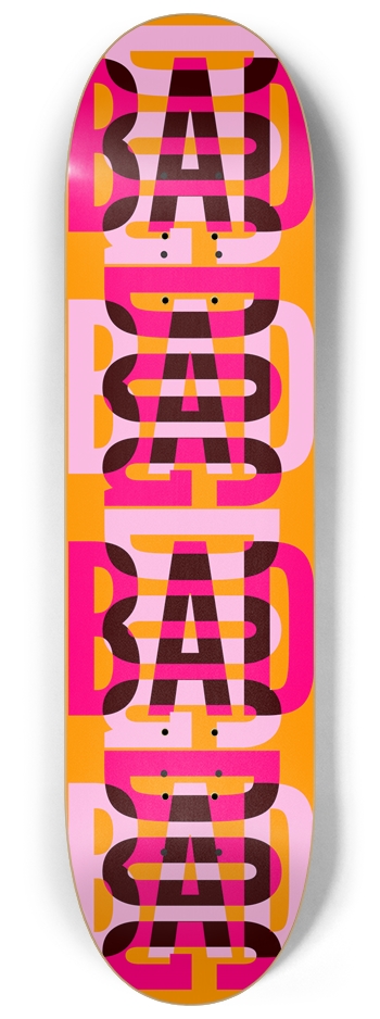 Bad Dog Crossed No.9 8-1/4 Skateboard Deck