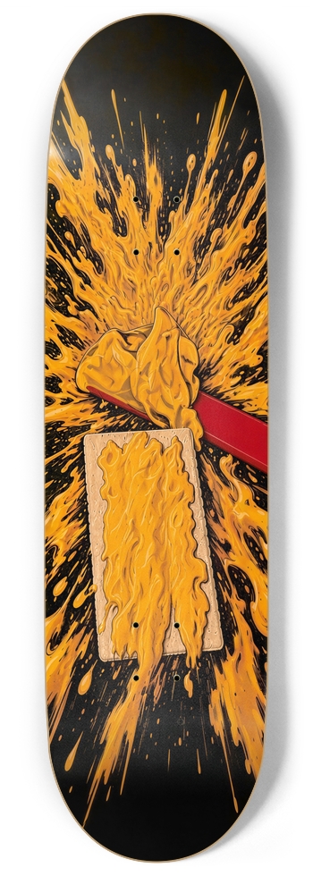MBS Cheese & Crackers 9 Inch Skateboard
