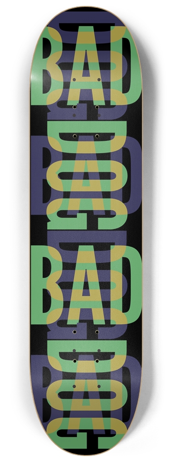 Bad Dog Crossed No.5 8-1/4 Skateboard Deck
