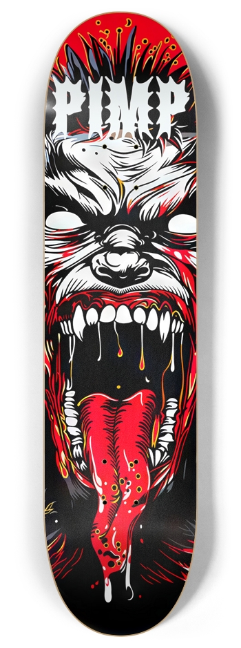 PIMP LONGO DEM 01 8 Inch Skateboard Deck