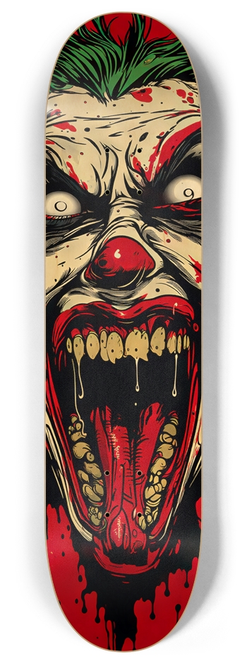 BATWISE BAMBOO DON JOKER DECK 01 ALL NATURAL 8 Inch Skateboard Deck