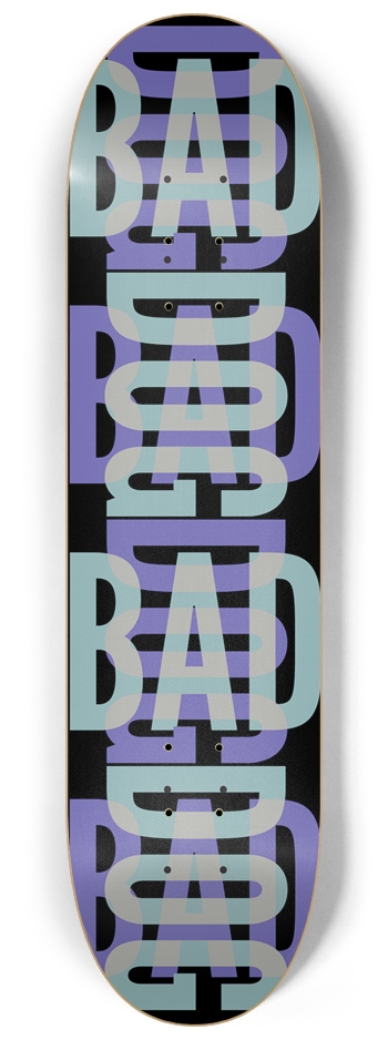 Bad Dog Crossed No.3 8-1/4 Skateboard Deck