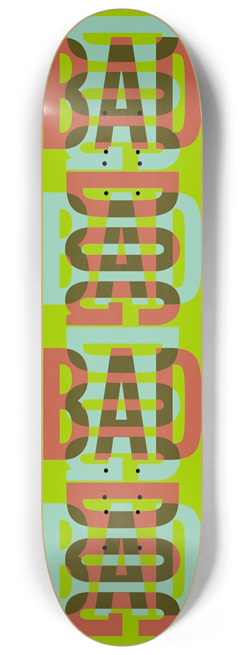 Bad Dog Crossed No.6 8-1/4 Skateboard Deck