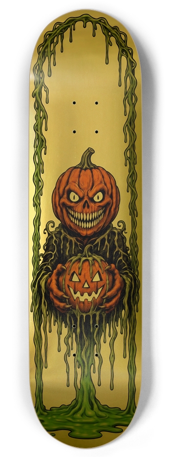 MBS Halloween Pumpkin King Gold Foil Twin Tail 8.375