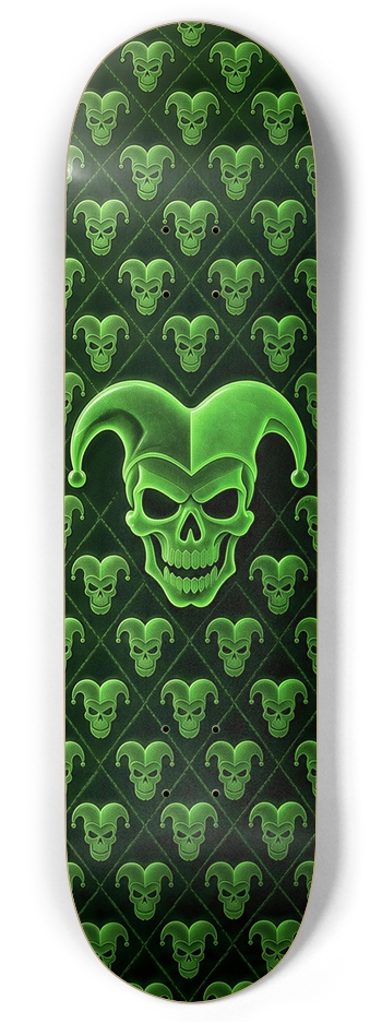 MBS Jester Skull IV Twin Tail 8.375