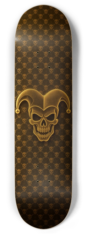 MBS Jester Skull I FOIL Twin Tail 8.375