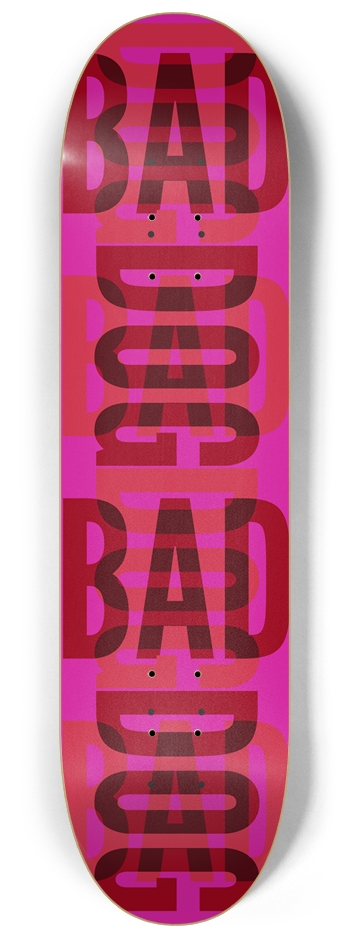 Bad Dog Crossed No.8 8-1/4 Skateboard Deck