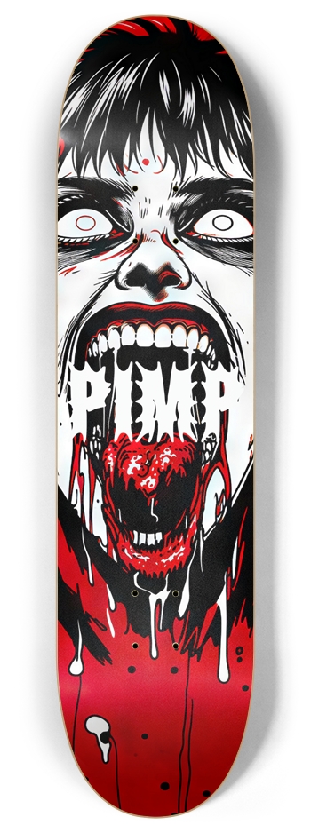 PIMP EXORCIST HO 01 8 Inch Skateboard Deck