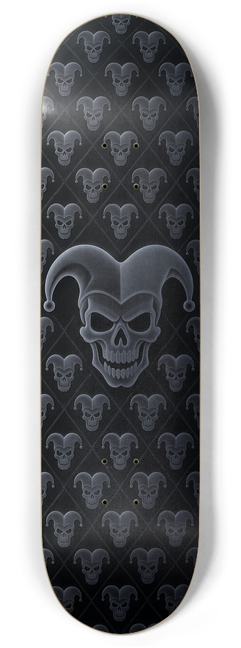 MBS Jester Skull II FOIL Twin Tail 8.375