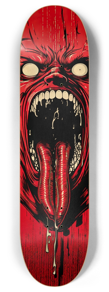 PIMP LONGO DEM 07 GLUTTONY DECK 8 Inch Skateboard Deck