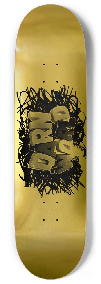 DARN GOLDEN 9” 9 Inch Skateboard