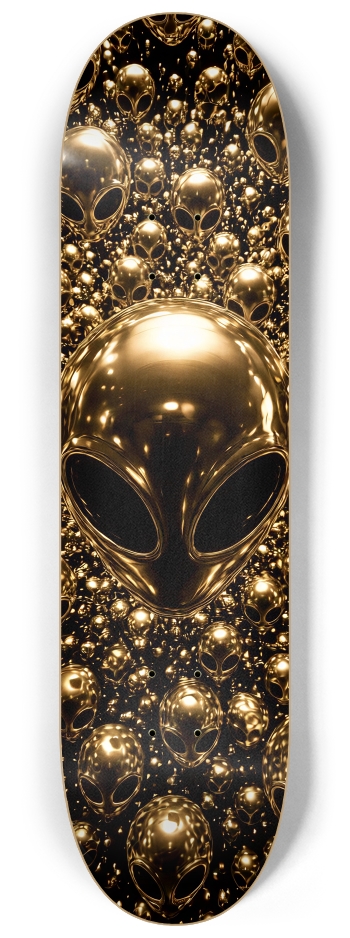 MBS ALIEN SERIES #2 8-1/4 Skateboard Deck