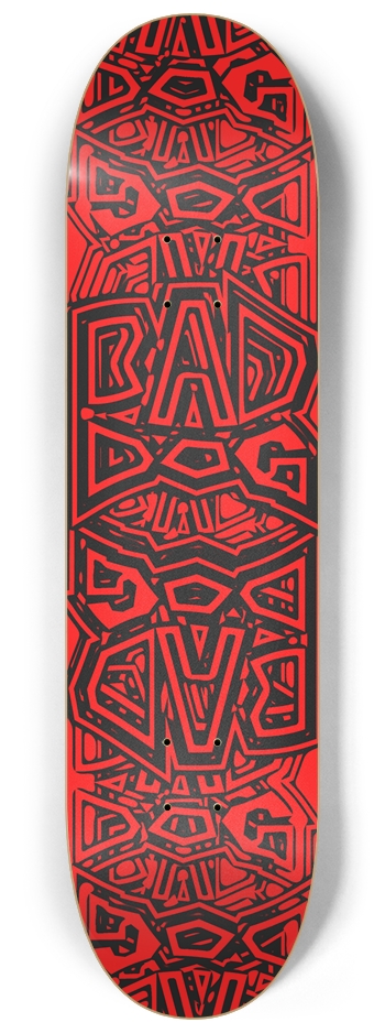 Bad Dog Groove No.1 8-1/4 Skateboard Deck