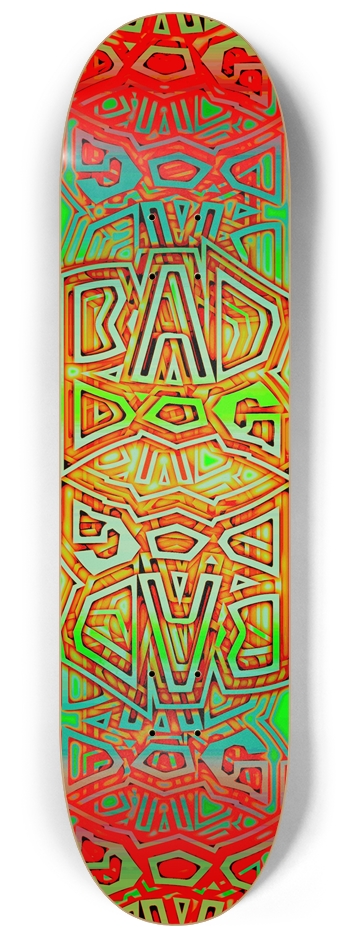 Bad Dog Groove No.8 8-1/4 Skateboard Deck