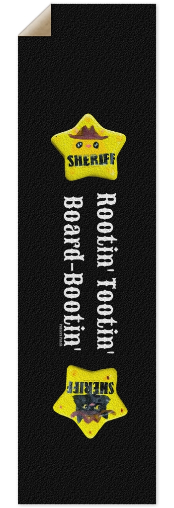 Rootin' Tootin' Board-Bootin' Cat Art Custom Griptape