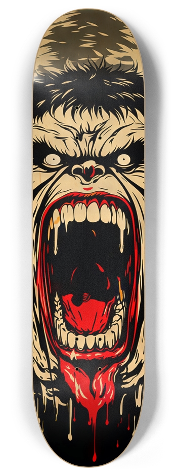 ABOMINATION GRAY NATION DECK 01 8 Inch Skateboard Deck