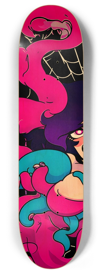 TWERKIN TENTACLES HO 01 ALL NATURAL 8 Inch Skateboard Deck