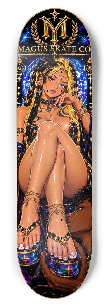 Magus Skate Co "Foot Fetish Mage" 8-3/4 Inch Skateboard