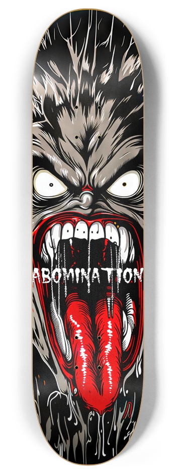 ABOMINATION MORDRED DECK 01 ALL NATURAL 8 Inch Skateboard Deck
