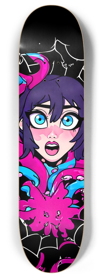 TWERKIN TENTACLE GIRL 01 8 Inch Skateboard Deck