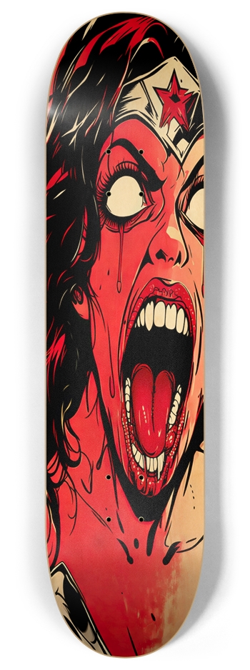 BATWISE BAMBOO WONDER ZOMBIE DECK 04 ALL NATURAL 8 Inch Skateboard Deck