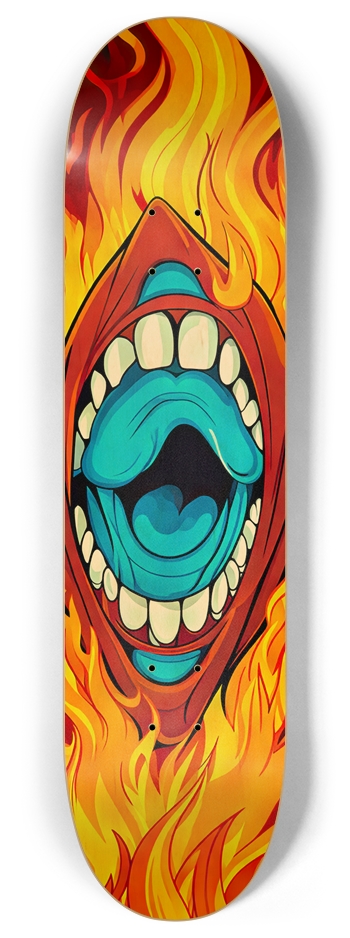 BALZER BIG MOUTH DECK 01 ALL NATURAL 8 Inch Skateboard Deck