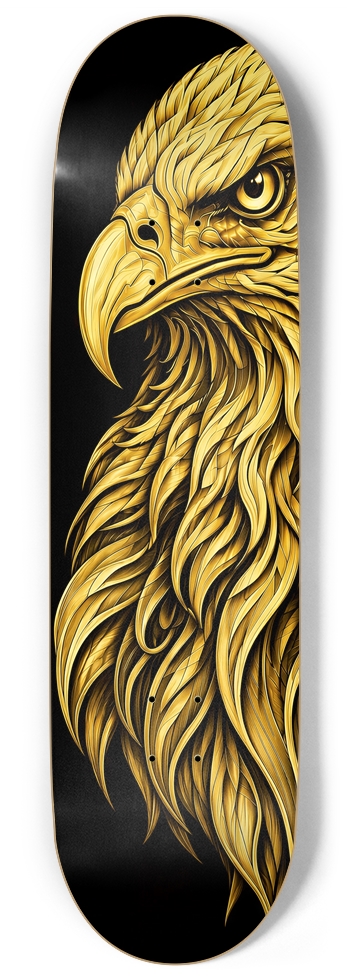 MBS Animal Gold Black Eagle head Expanded