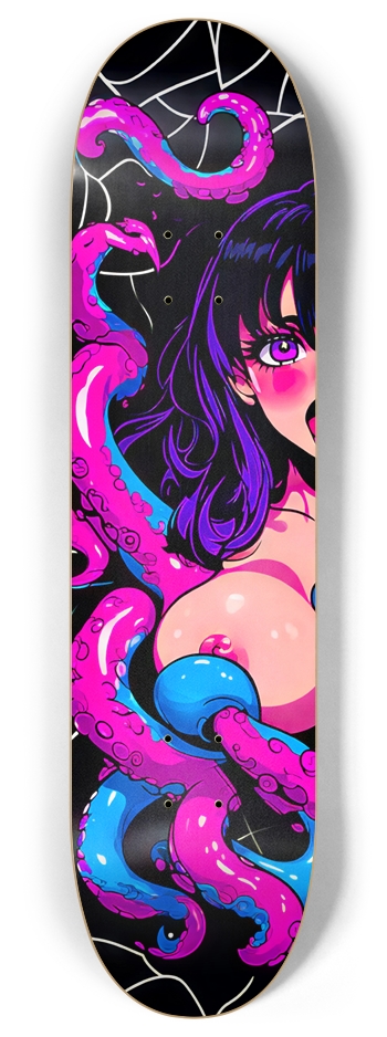 TWERKING TENTACLES AND JUGS DECK 02 RETREAD 8 Inch Skateboard Deck