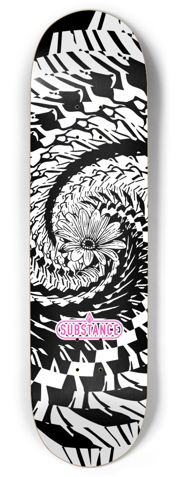 Spiral Bloom - Twin 8.375